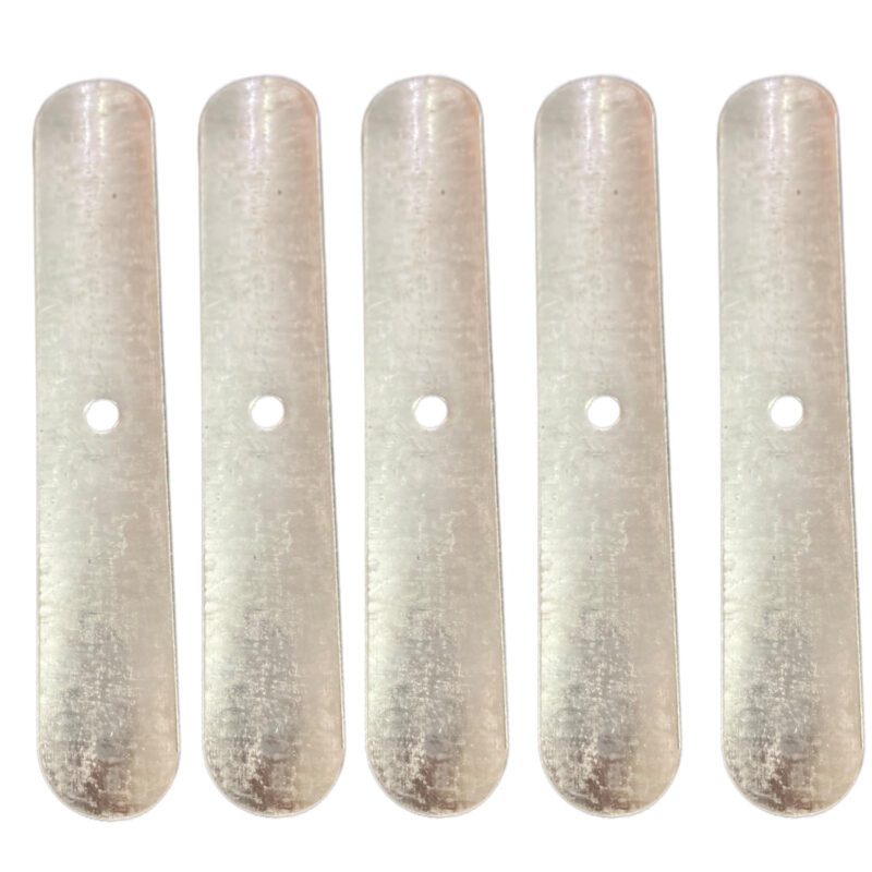 بست زوار نایلون گلخانه ای مدل گالوانیزه کد 12cm بسته 5 عددی