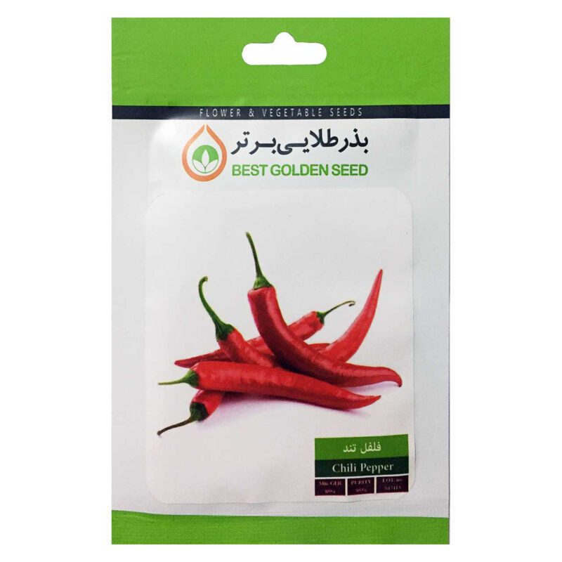 بذر فلفل قلمی تند بذر طلایی برتر کد BZT-61
