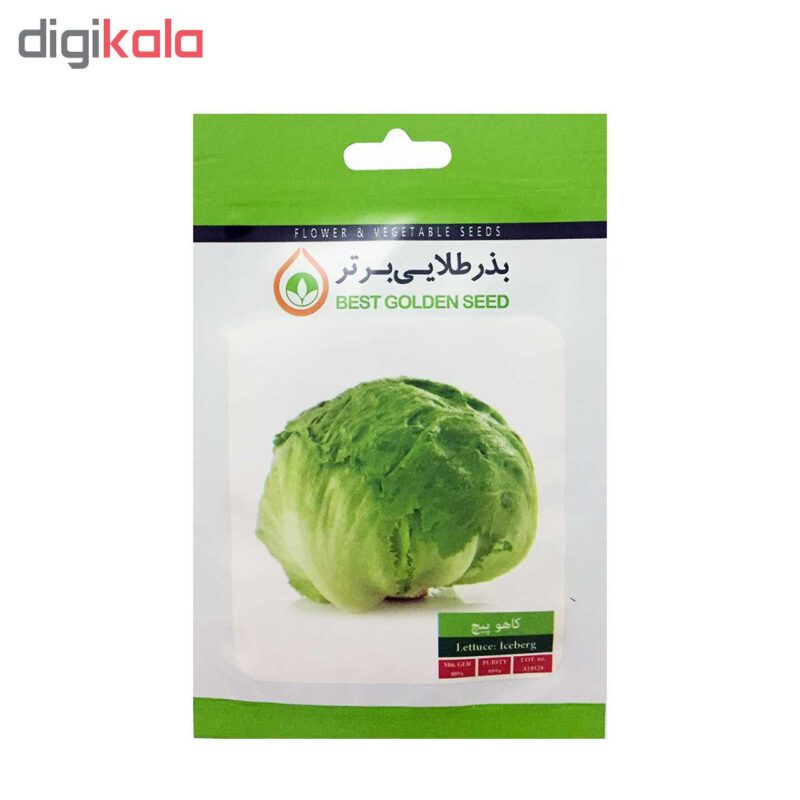 بذر کلم و کاهو بذر طلایی برتر کد P-KK-BZT-08 مجموعه 5 عددی